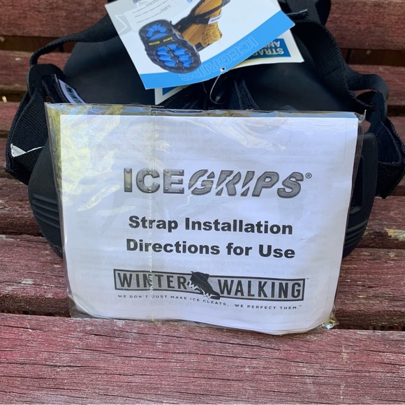 Winter Walking ICEGRIPS Sandal Ice Cleats | Size XL | Black | Style - JD4472 - Picture 7 of 13